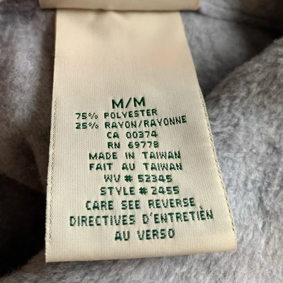 Vintage Fleece Top Shirt Shacket Medium Oversized Nautical Lighthouse Coastal - Picture 5 of 16